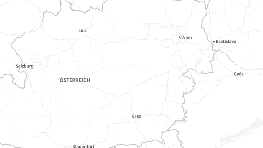 Map of the job locations
