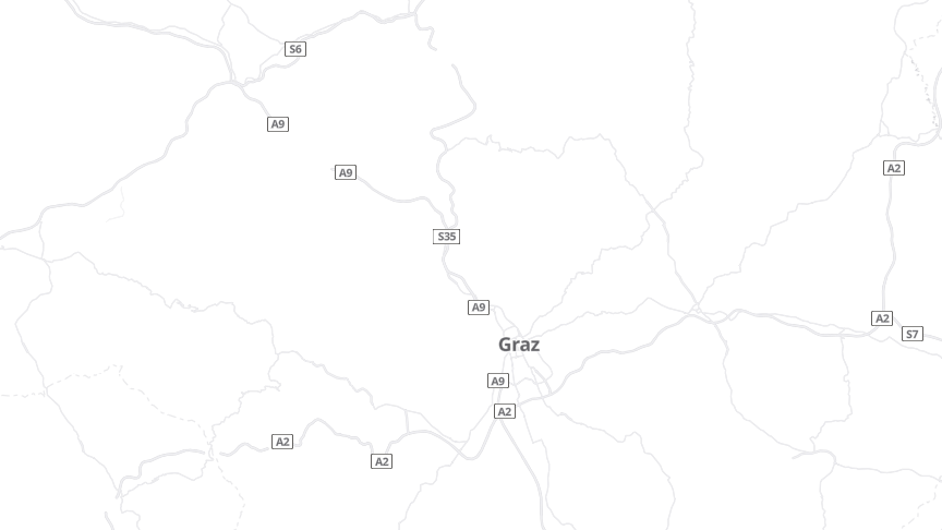Map of the job locations