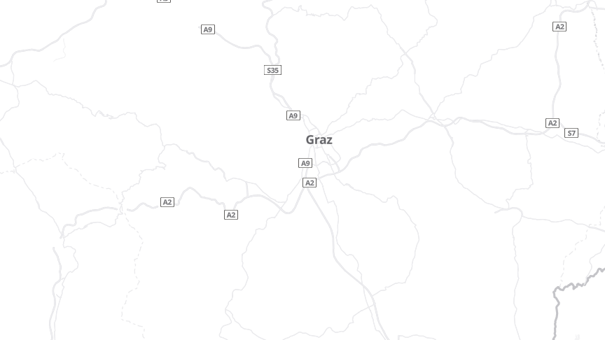 Map of the job locations