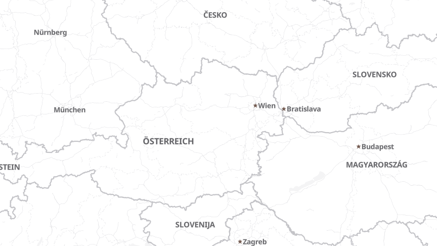 Map of the locations of Stora Enso