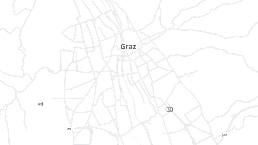 Map of the locations of GRAWE-IT GmbH