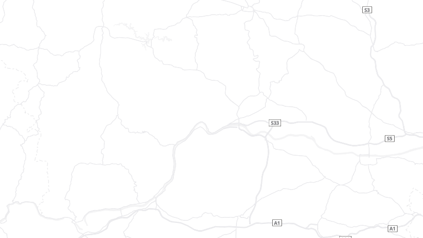 Map of the job locations