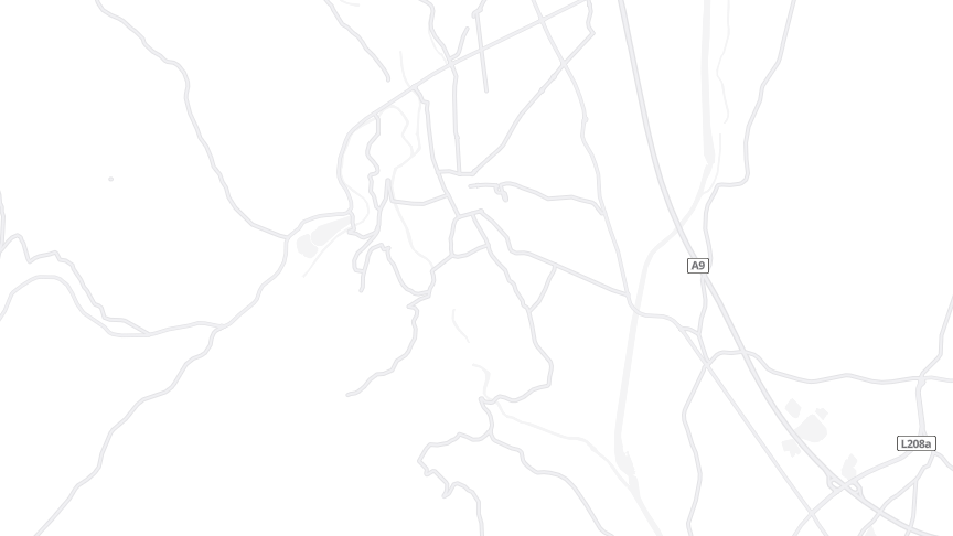 Map of the job locations