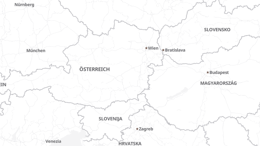 Map of the locations of spusu / MASS Response Service GmbH