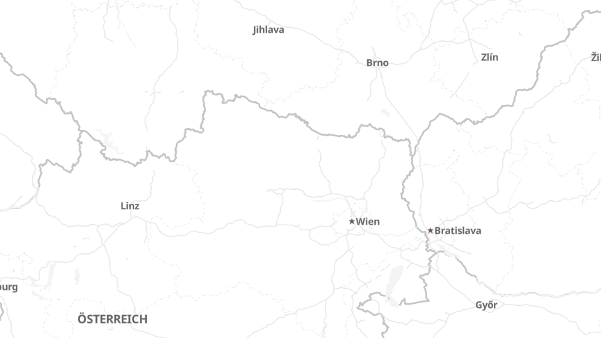 Map of the job locations