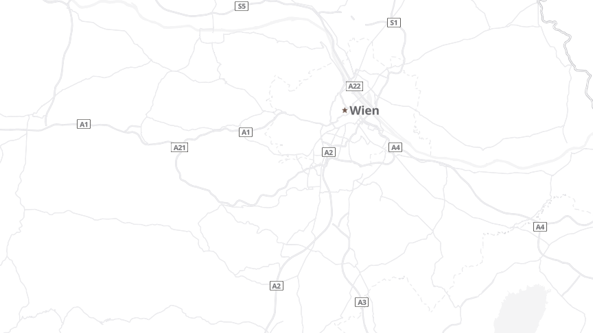 Map of the job locations