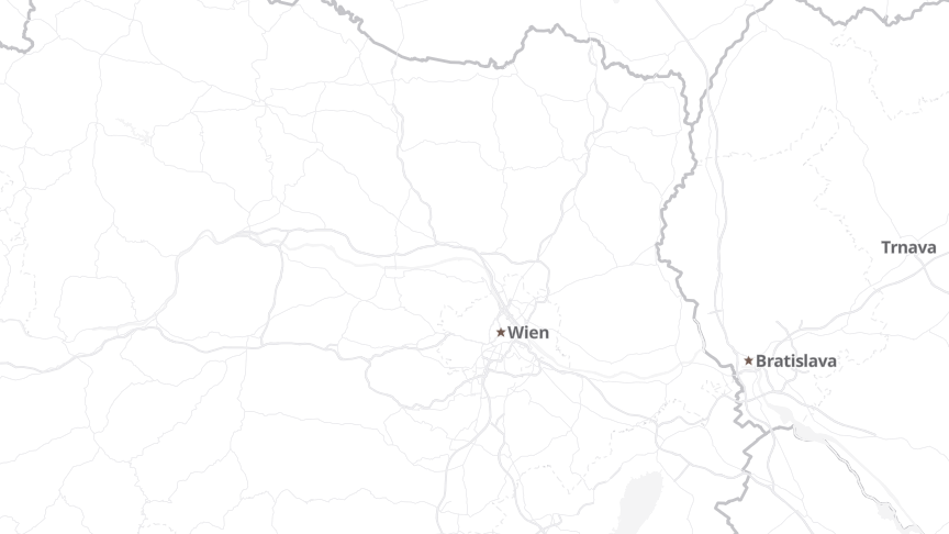 Map of the locations of Untis GmbH