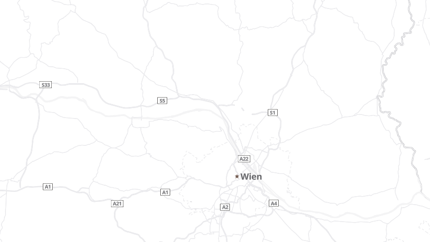 Map of the job locations