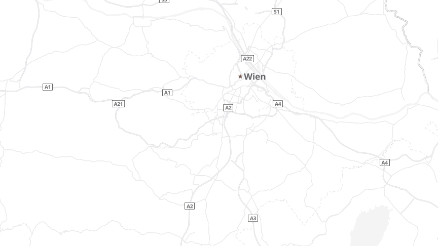 Map of the job locations