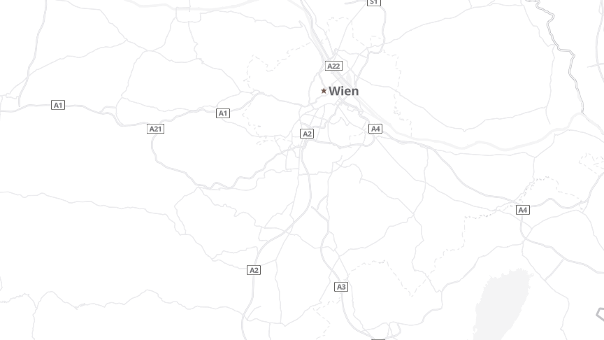 Map of the job locations