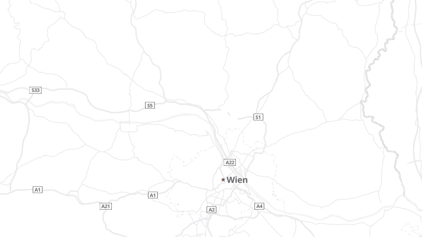 Map of the job locations