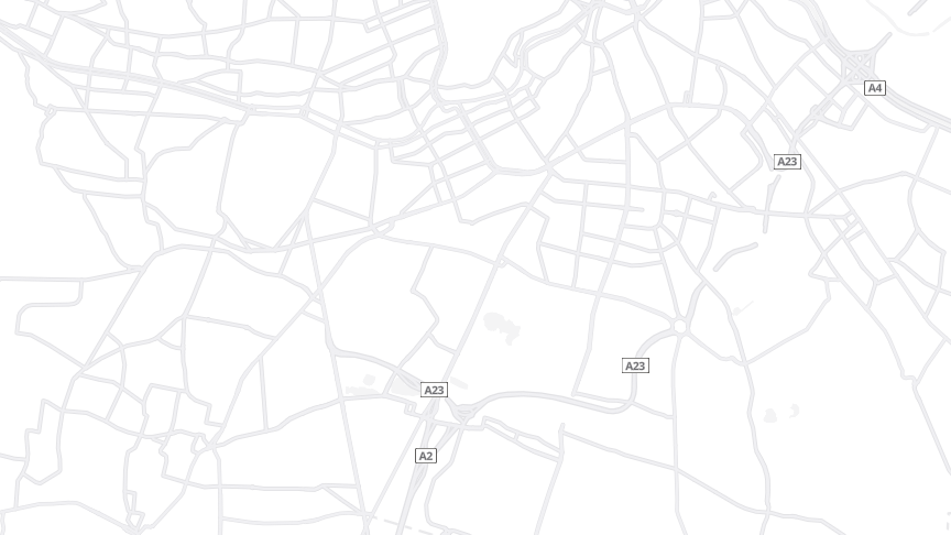 Map of the job locations