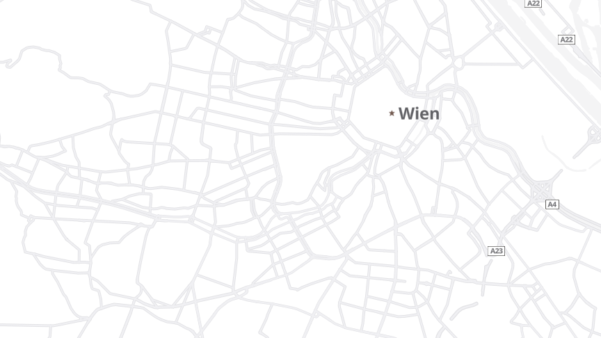 Map of the job locations