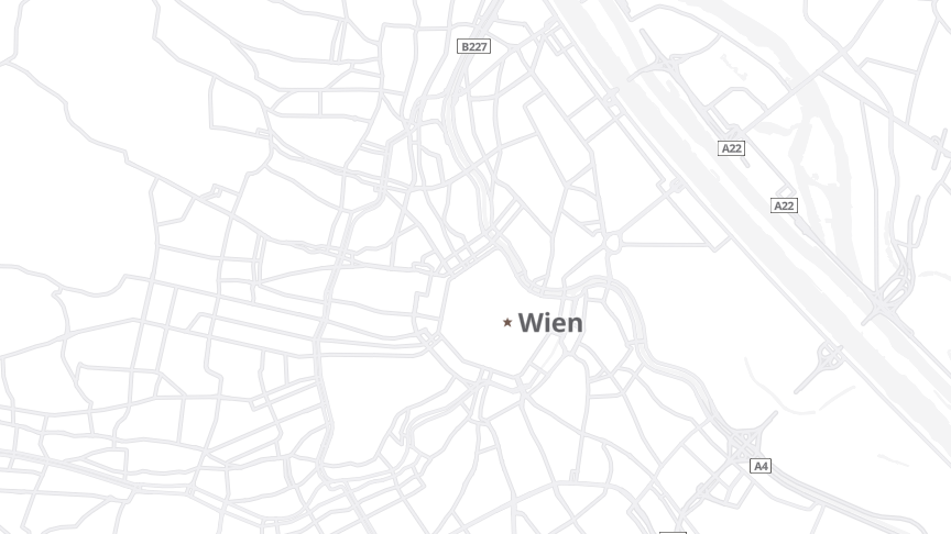Map of the job locations