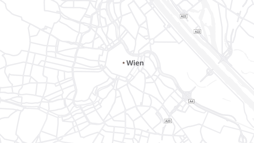 Map of the job locations