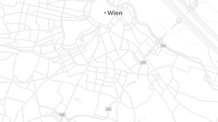 Map of the job locations