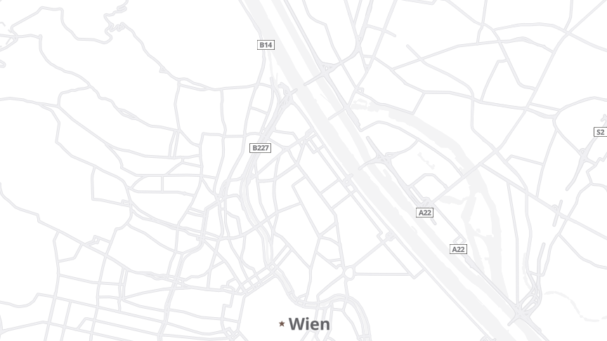 Map of the job locations
