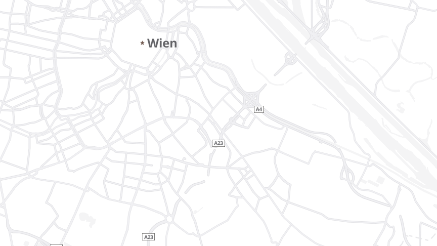 Map of the job locations
