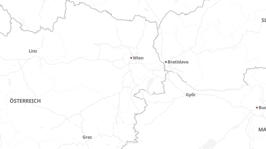 Map of the job locations