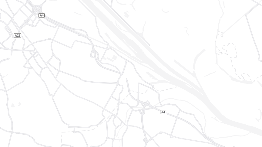 Map of the job locations