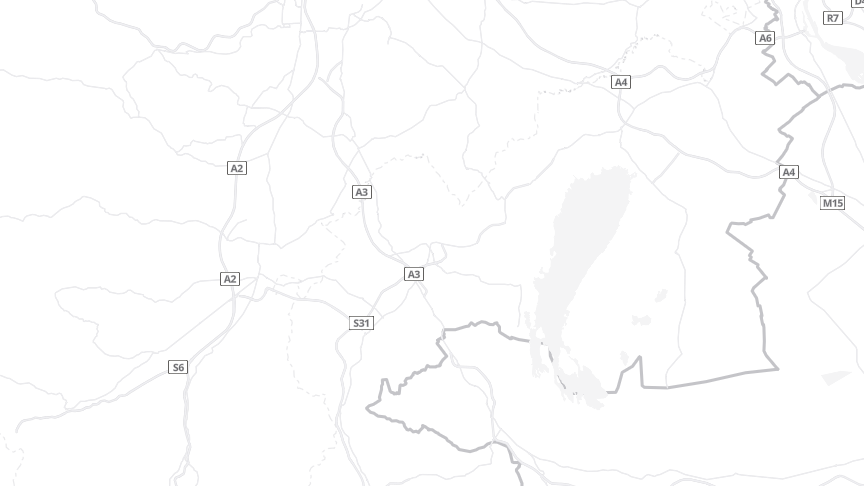 Map of the job locations