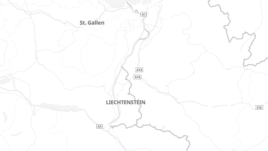 Map of the job locations