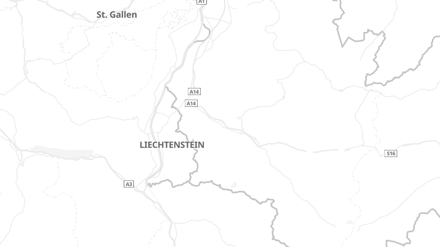 Map of the job locations