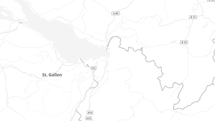 Map of the job locations