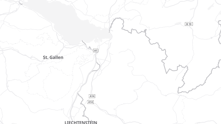 Map of the job locations