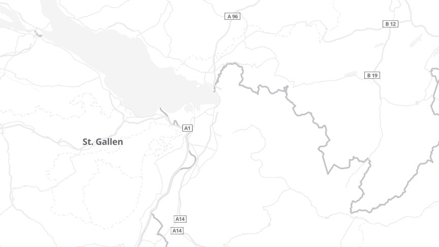 Map of the job locations