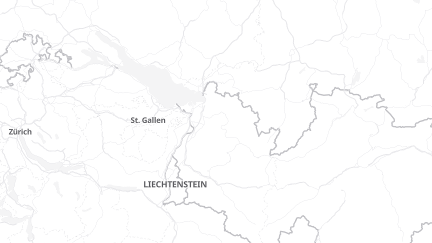 Map of the job locations